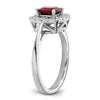 Diamond & Gemstone Halo Rings