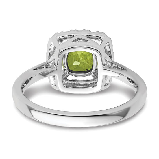 Diamond & Gemstone Halo Rings