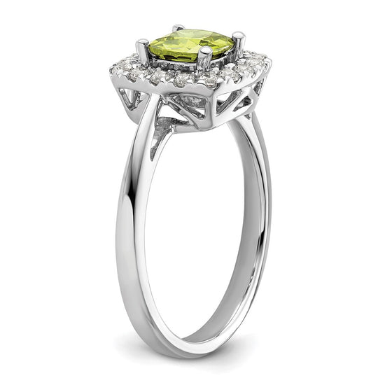 Diamond & Gemstone Halo Rings