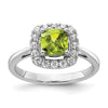 Diamond & Gemstone Halo Rings