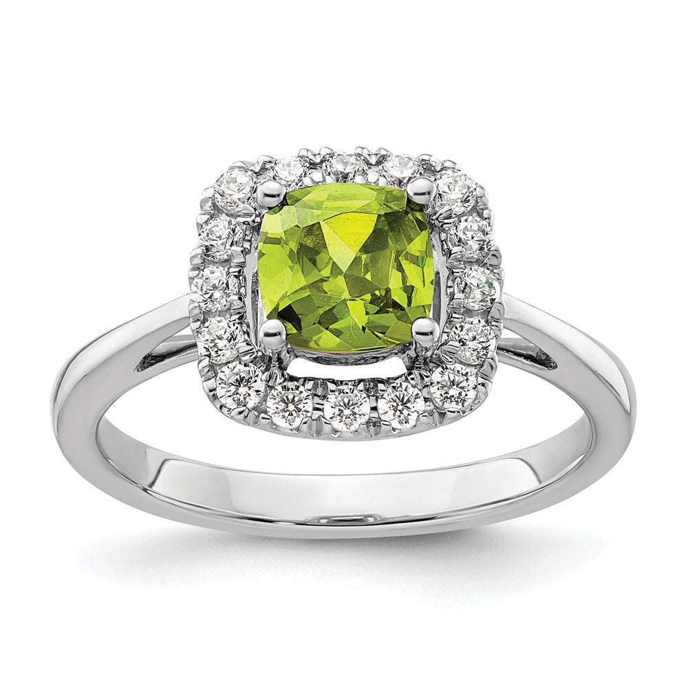 Diamond & Gemstone Halo Rings