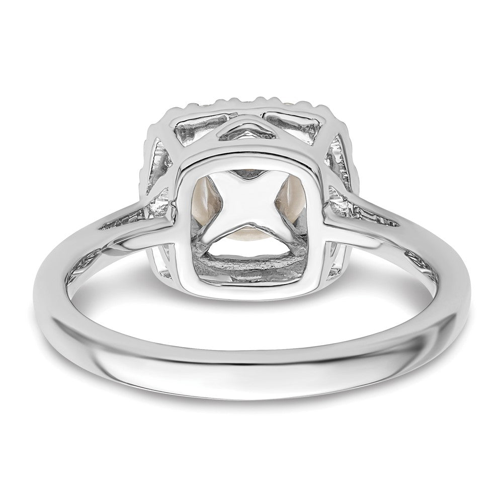 Diamond & Gemstone Halo Rings