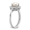 Diamond & Gemstone Halo Rings