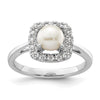 Diamond & Gemstone Halo Rings