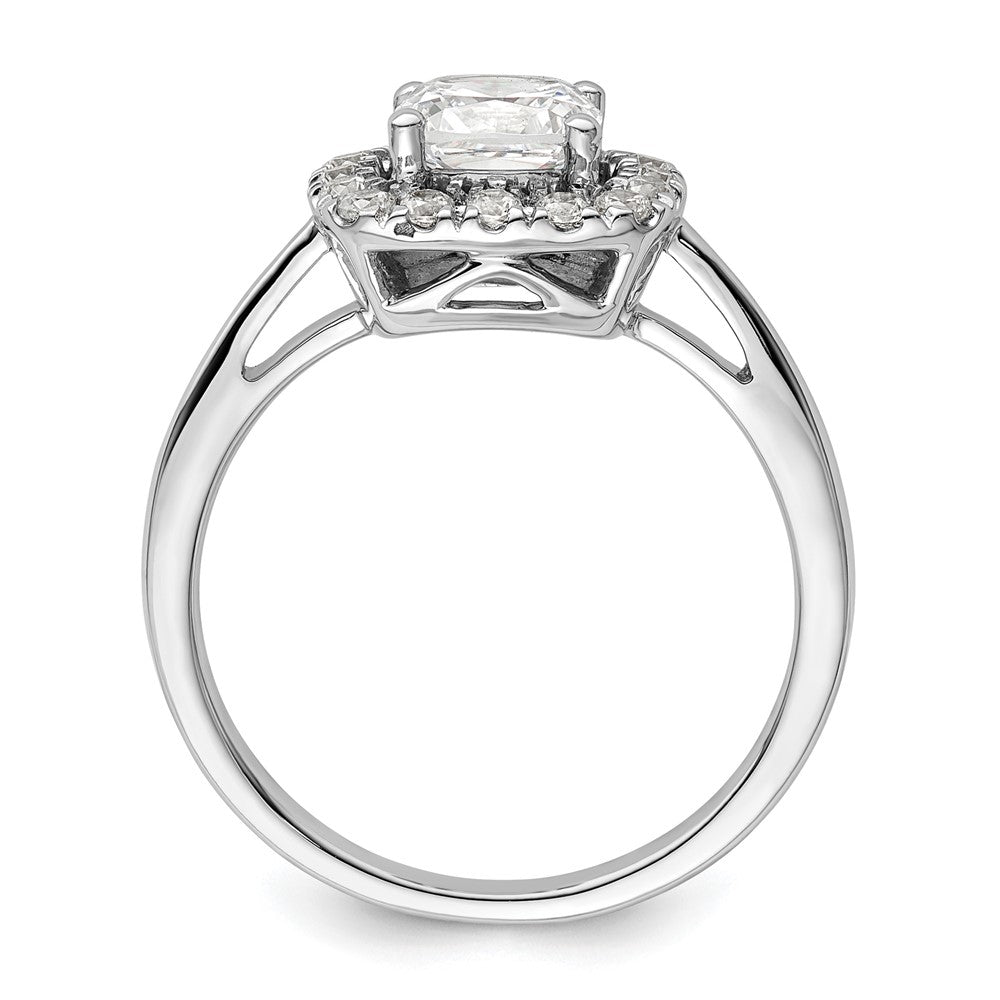 Diamond & Gemstone Halo Rings