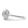 Diamond & Gemstone Halo Rings