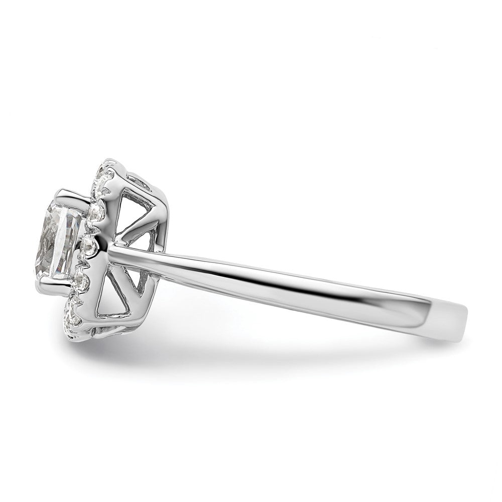 Diamond & Gemstone Halo Rings