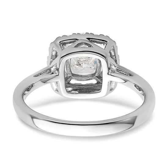 Diamond & Gemstone Halo Rings