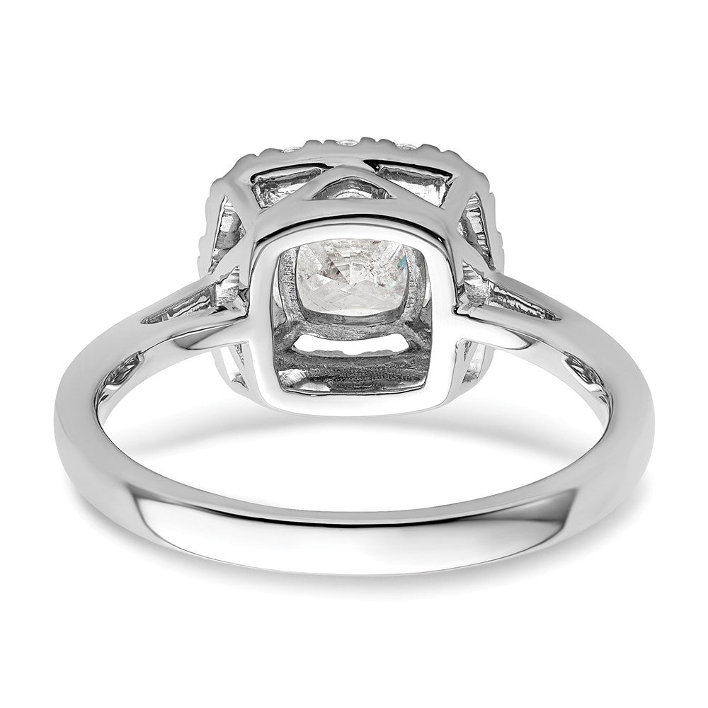 Diamond & Gemstone Halo Rings
