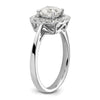 Diamond & Gemstone Halo Rings