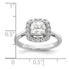 Diamond & Gemstone Halo Rings