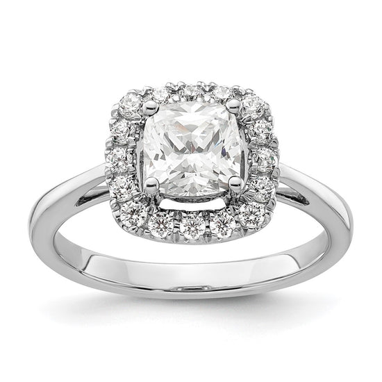 Diamond & Gemstone Halo Rings