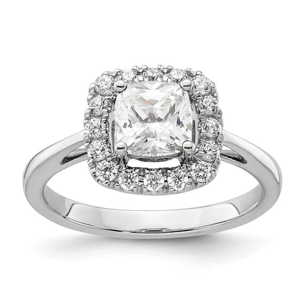 Diamond & Gemstone Halo Rings