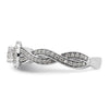 Gold Diamond Round Halo Engagement Rings