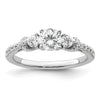 Gold Lab Grown Diamond 3-Stone Ring