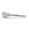 Gold Lab Grown Diamond 3-Stone Ring
