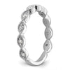 14k White Gold 1/6 carat Lab Grown Diamond VS/SI+ G+ Complete Wedding Band