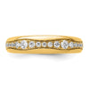 14k 3/8 carat Lab Grown Diamond VS/SI+ G+ Complete Fashion Band