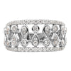 14k White Gold 3/4 carat Lab Grown Diamond VS/SI+ G+ Complete Fashion Ring