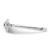Two Promises 14k White Gold 3/8 carat Lab Grown Diamond VS/SI+ G+ Complete Petite Halo Engagement Ring