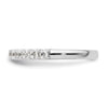 14k White Gold 1/2 carat Lab Grown Diamond VS/SI+ G+ Complete Wedding Band
