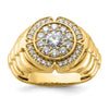 Gold Diamond Mens Rings