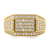 14k 1 3/8 carat Lab Grown Diamond VS/SI+ G+ Men's Ring