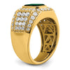 Gold Diamond and Gemstone Mens Rings