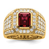 Gold Diamond and Gemstone Mens Rings