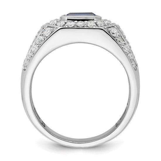 Gold Diamond and Gemstone Mens Rings