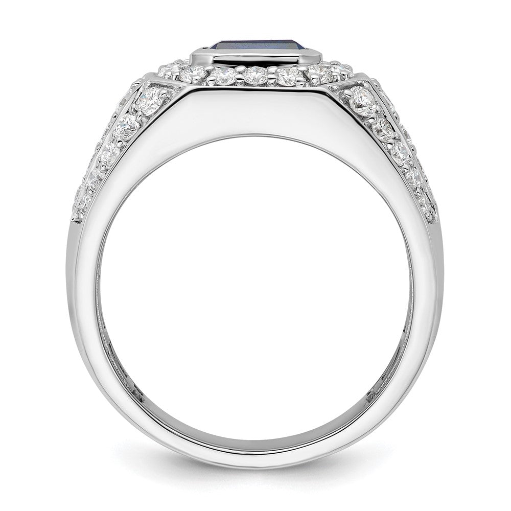 Gold Diamond and Gemstone Mens Rings