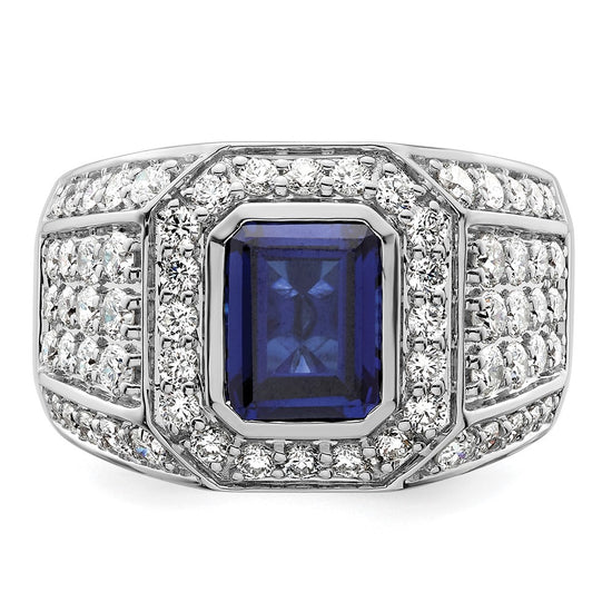 Gold Diamond and Gemstone Mens Rings
