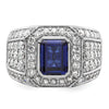 Gold Diamond and Gemstone Mens Rings