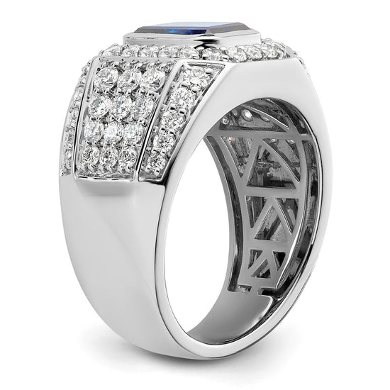 Gold Diamond and Gemstone Mens Rings