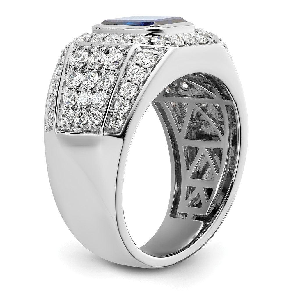 Gold Diamond and Gemstone Mens Rings