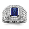 Gold Diamond and Gemstone Mens Rings