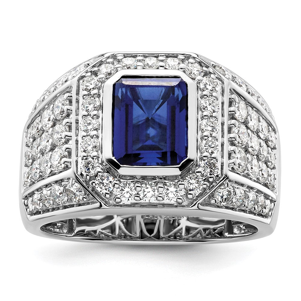 Gold Diamond and Gemstone Mens Rings
