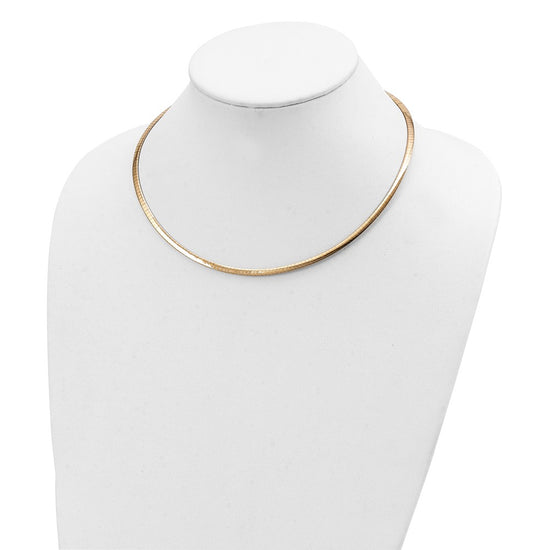 Gold Polished Reversible Omega