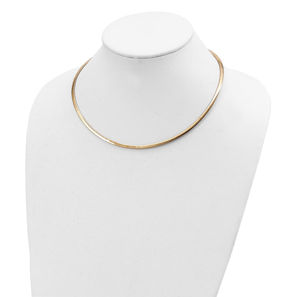 Gold Polished Reversible Omega