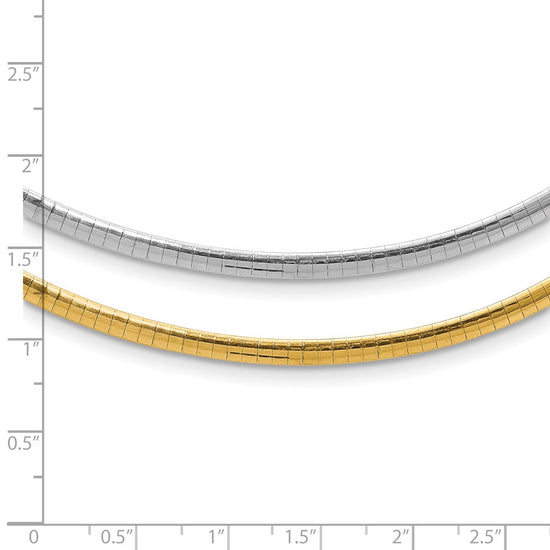 Gold Polished Reversible Omega