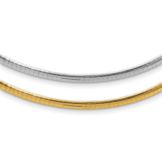 Gold Polished Reversible Omega