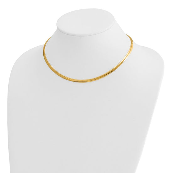 Gold Polished Reversible Omega