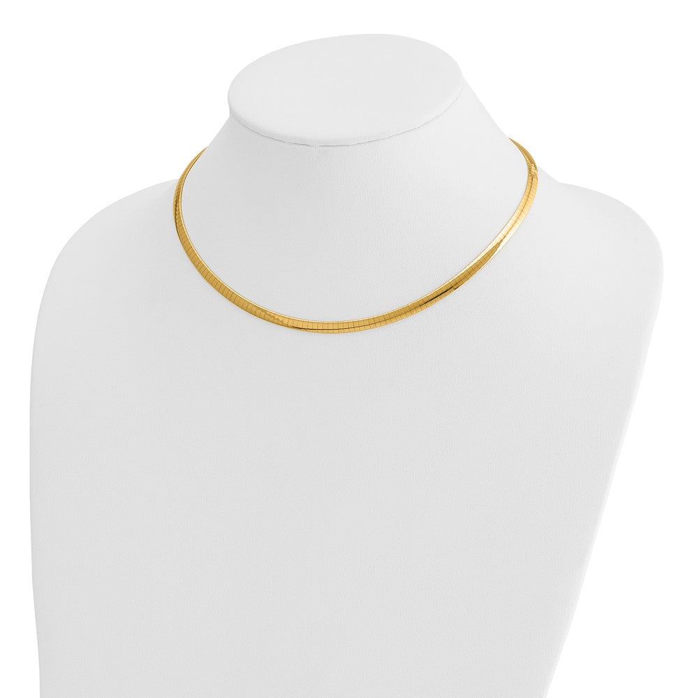 Gold Polished Reversible Omega