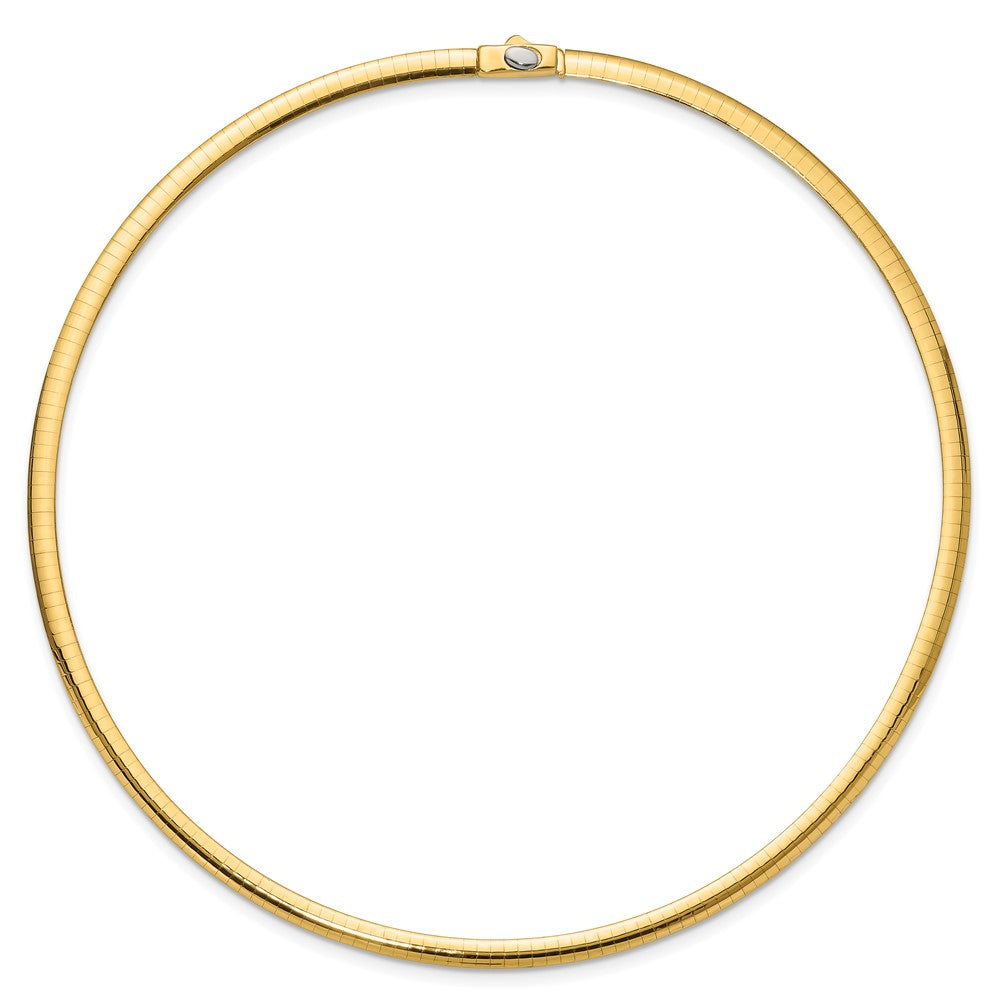 Gold Polished Reversible Omega