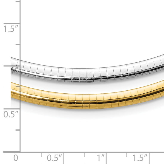Gold Polished Reversible Omega