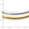 Gold Polished Reversible Omega