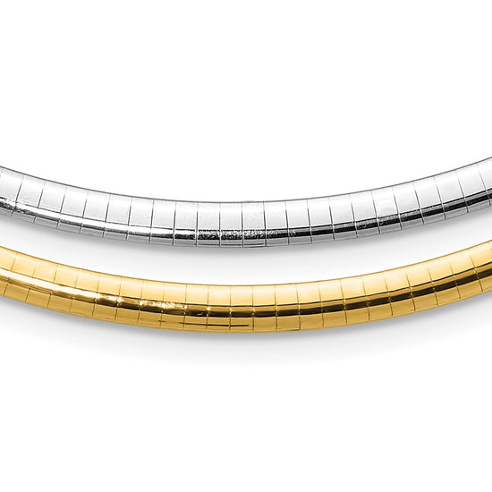 Gold Polished Reversible Omega