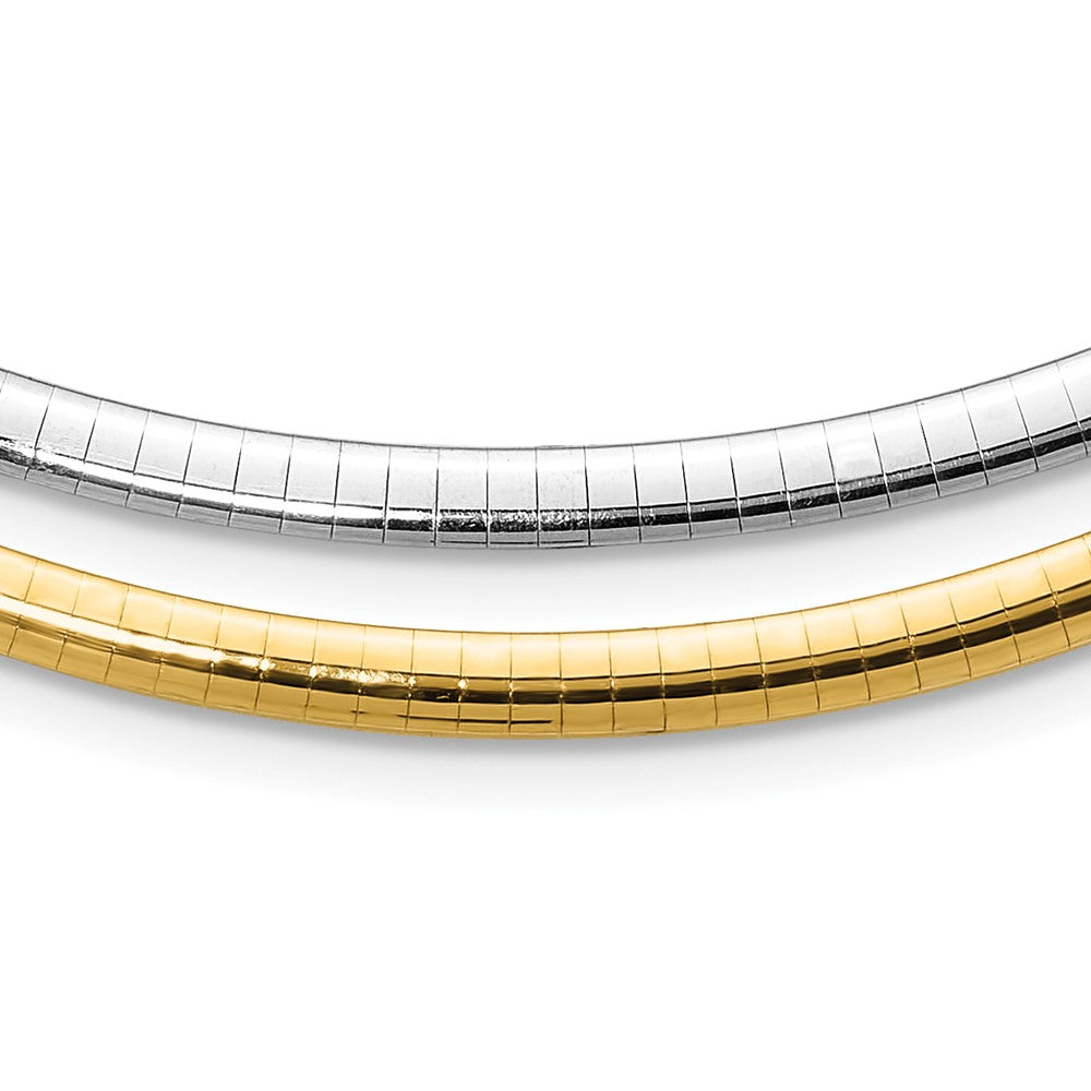 Gold Polished Reversible Omega