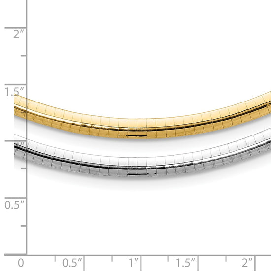 Gold Polished Reversible Omega