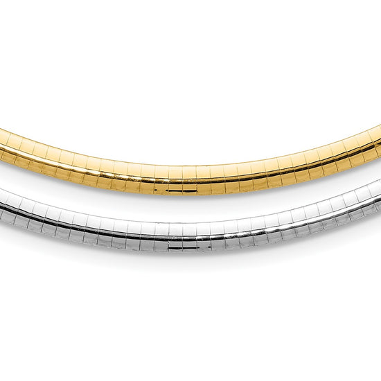 Gold Polished Reversible Omega